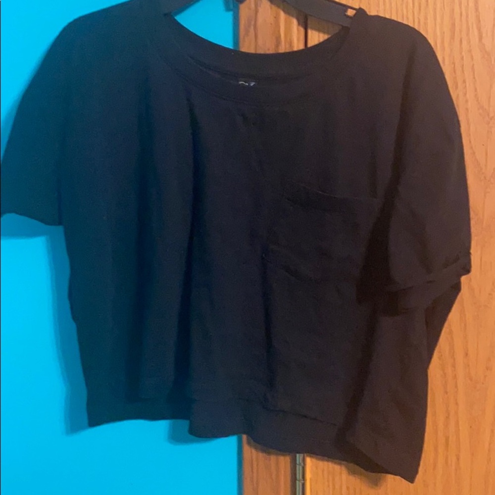 Black Crop Top